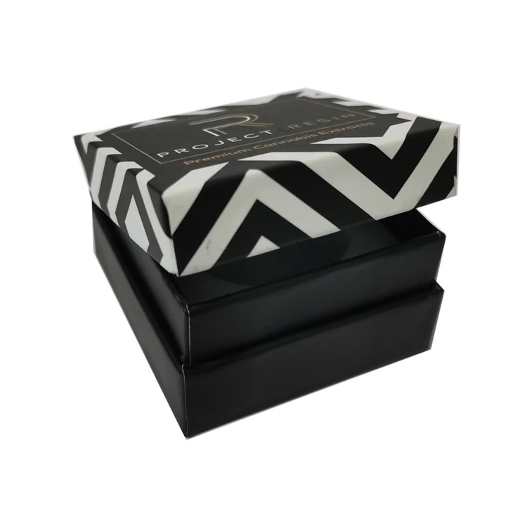 Wholesale Cannabis Concentrate Magnetic Lid Packaging Boxes 8 CBD Concentrate Packaging Box